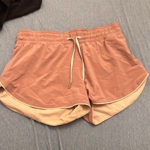 discontinued Lululemon reversible athletic shorts